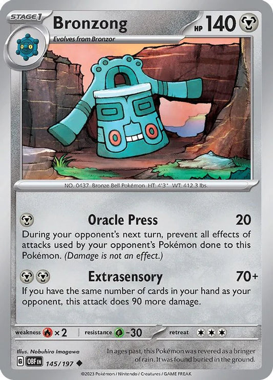Bronzong 145/197 Uncommon