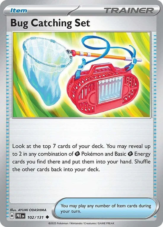 Bug Catching Set 102/131 Uncommon Reverse Holo