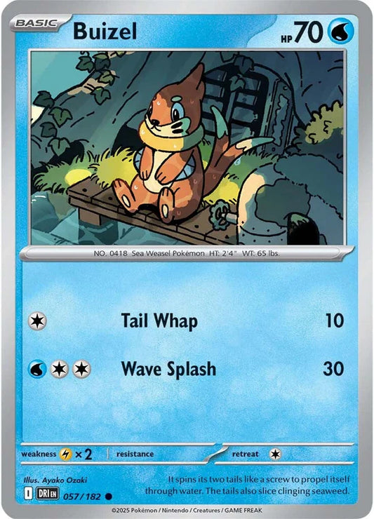 Buizel 057/182 Common