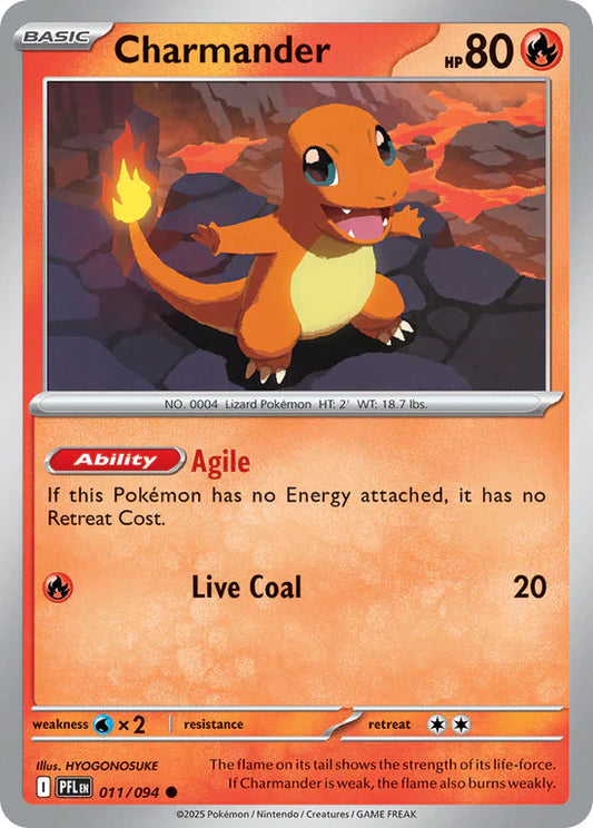 Charmander 011/094 Common