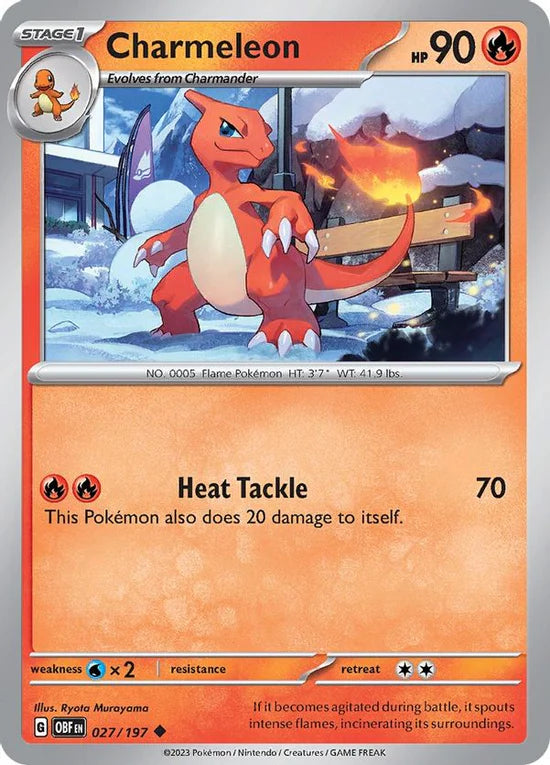 Charmeleon 027/197 Uncommon