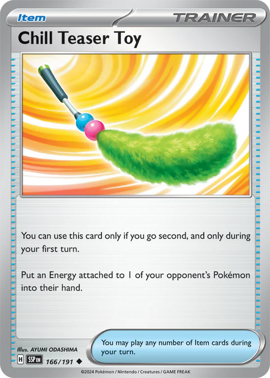 Chill Teaser Toy 166/191 Uncommon