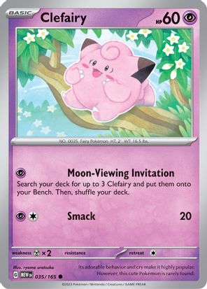 Clefairy 035/165 Common