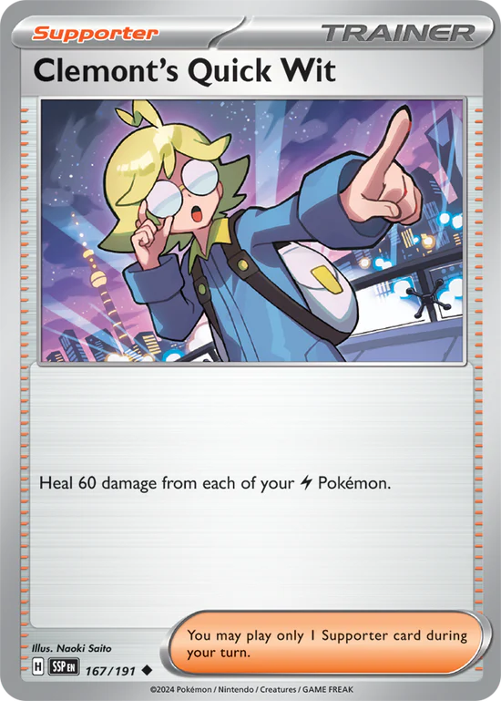 Clemont's Quick Wit 167/191 Uncommon