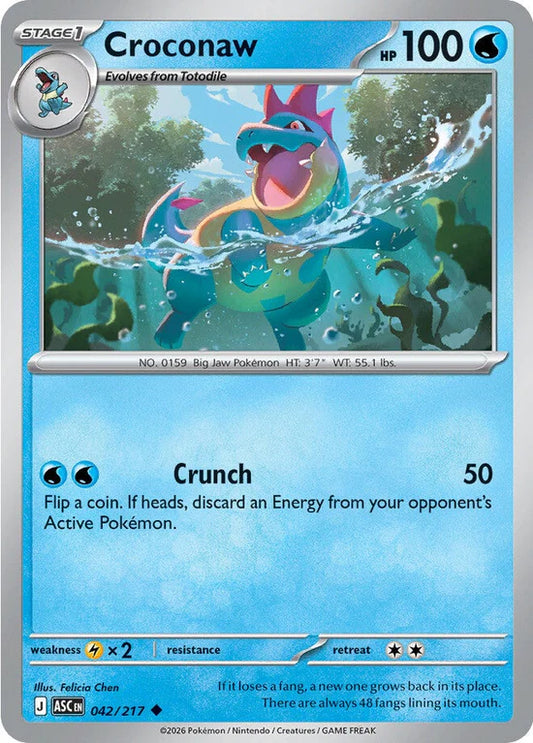 Croconaw 042/217 Uncommon