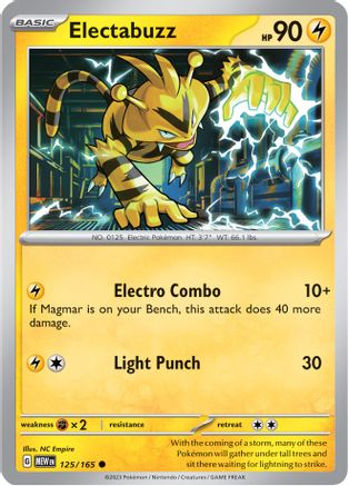 Electabuzz 125/165 Common