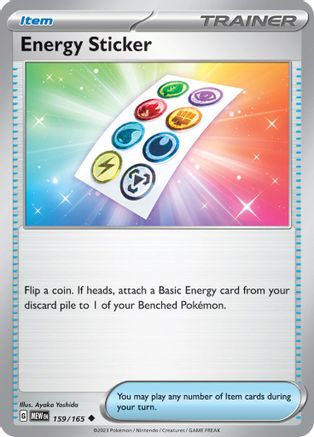 Energy Sticker 159/165 Uncommon