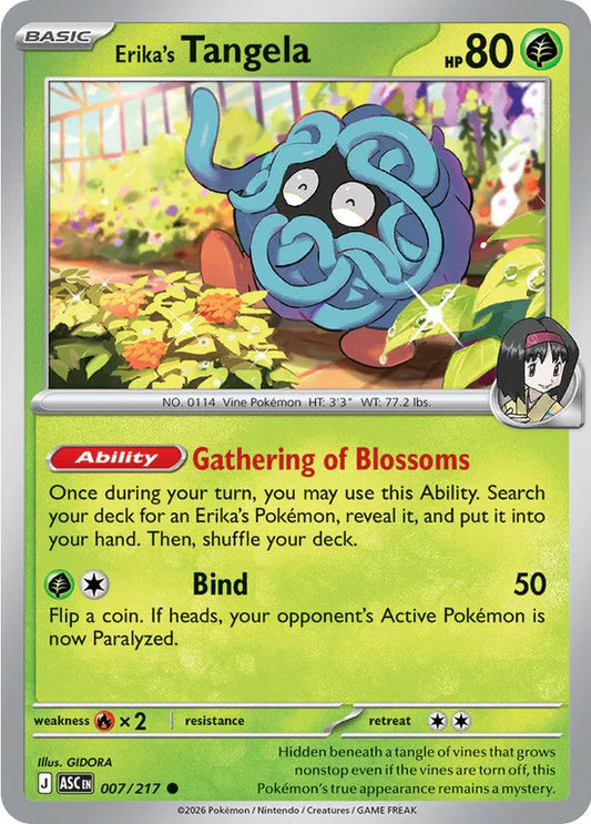 Erika's Tangela 007/217 Common