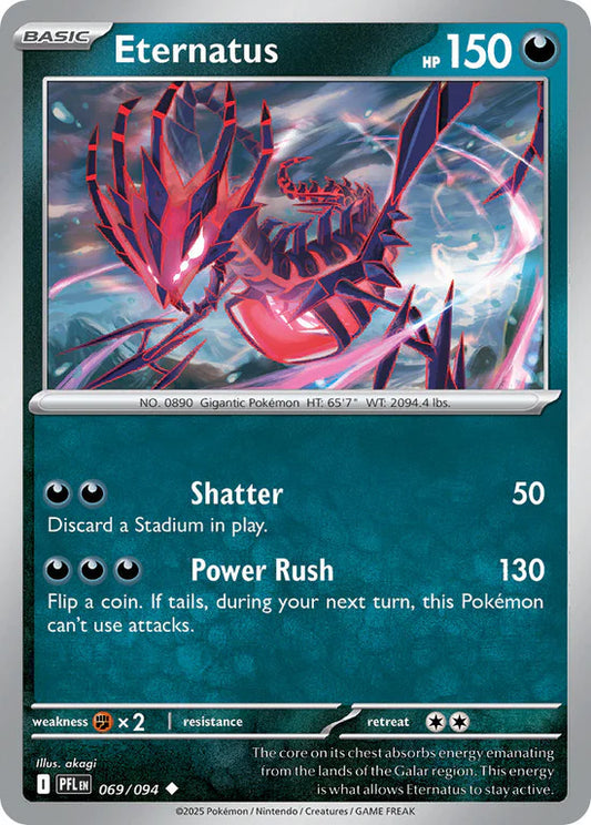 Eternatus 069/094 Uncommon Reverse Holo
