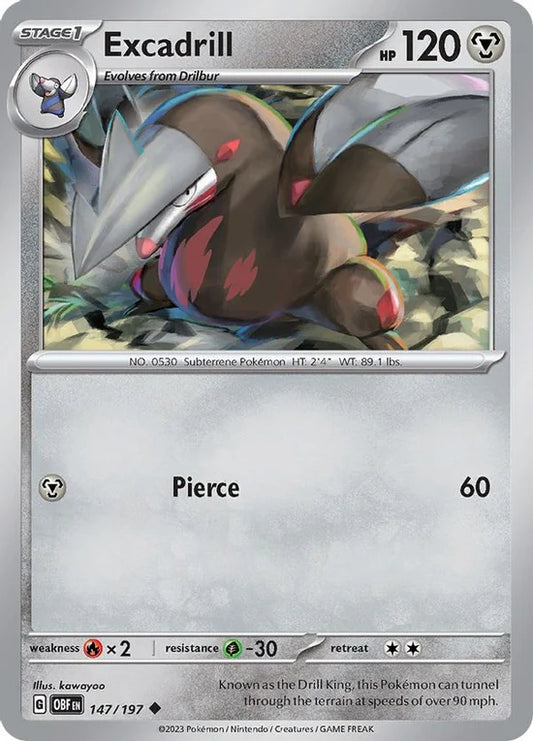 Excadrill 147/197 Uncommon