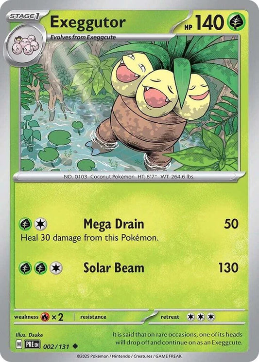 Exeggutor 002/131 Uncommon