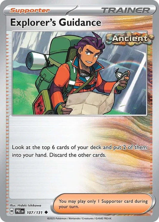 Explorer's Guidance 107/131 Uncommon Reverse Holo