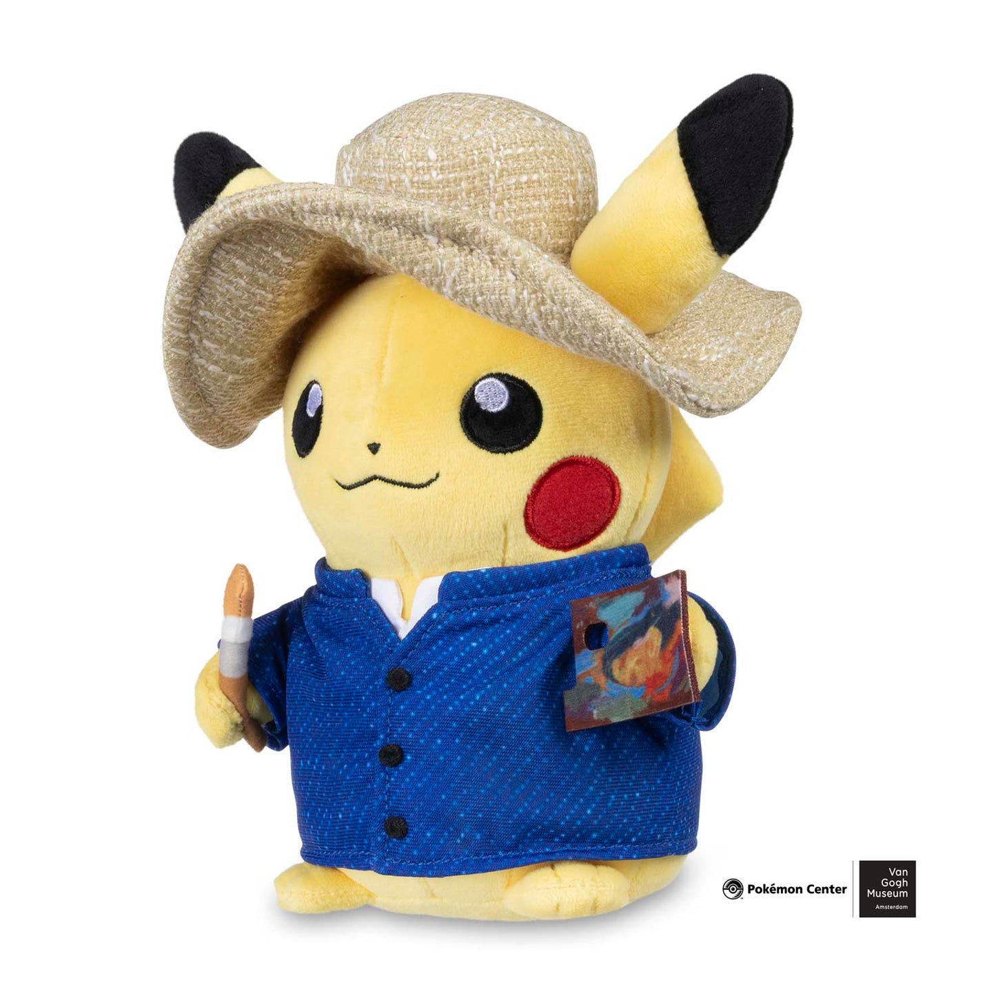 Peluche Pikachu x Van Gogh