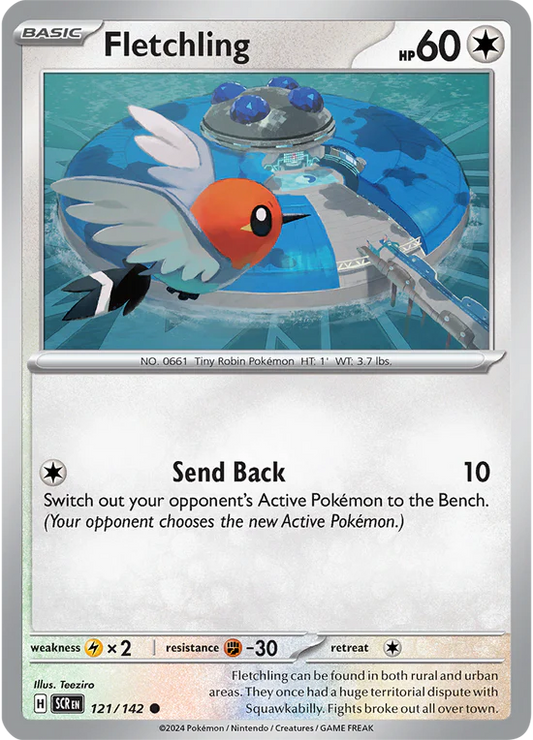 Fletchling 121/142 Common Reverse Holo