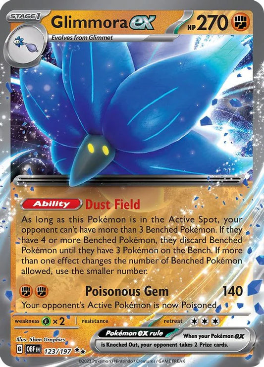 Glimmora ex 123/197 Ultra Rare