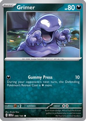 Grimer 088/165 Common