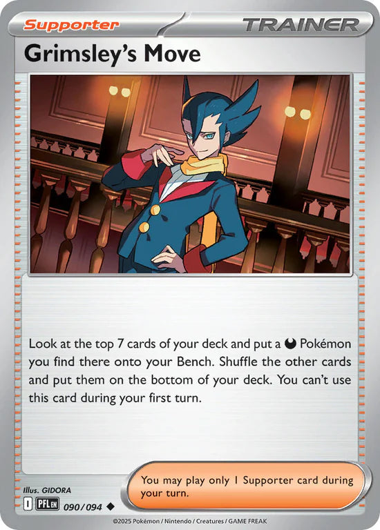 Grimsley's Move 090/094 Uncommon Reverse Holo