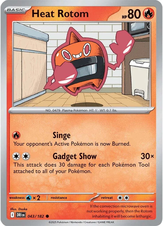 Heat Rotom 043/182 Common
