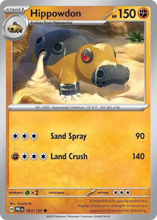 Hippowdon 053/131 Common