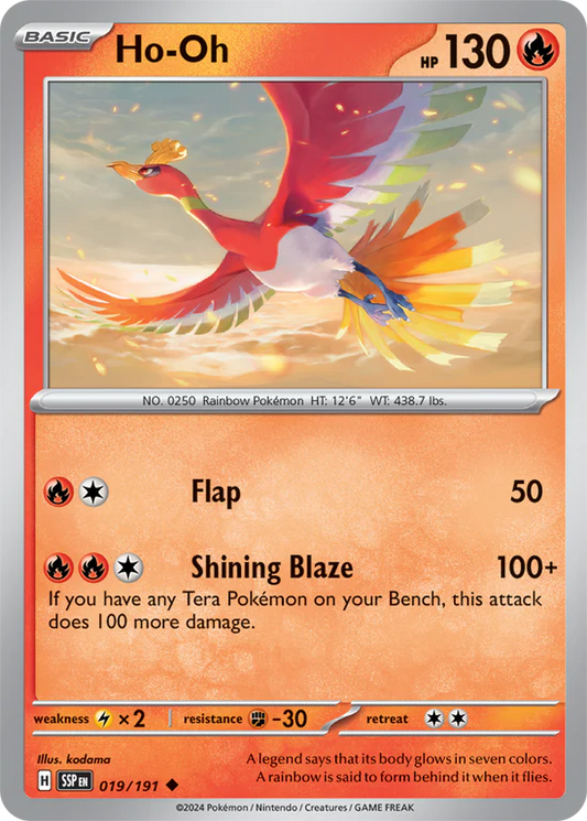 Ho Oh 019/191 Uncommon