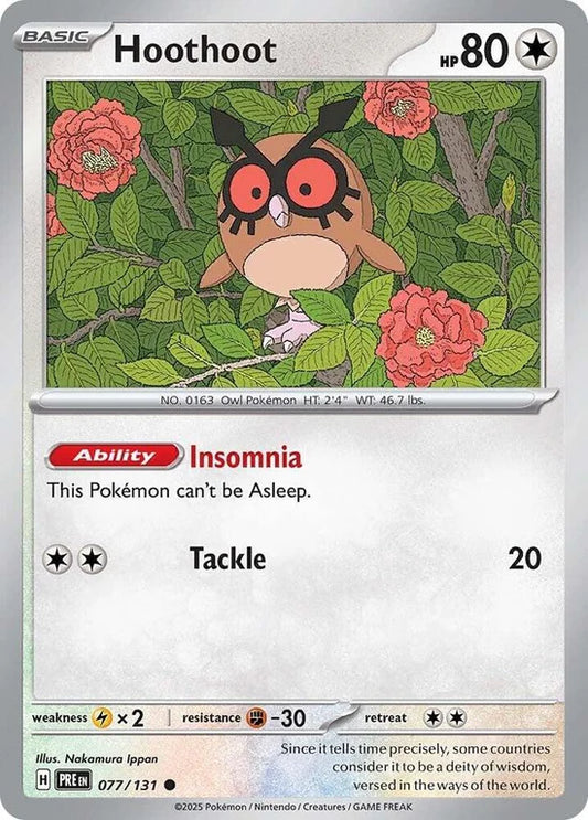Hoothoot 077/131 Common