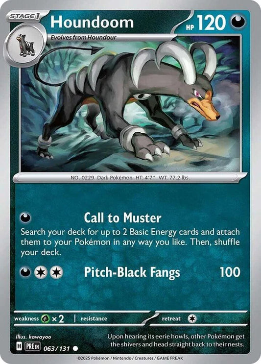 Houndoom 063/131 Common Reverse Holo