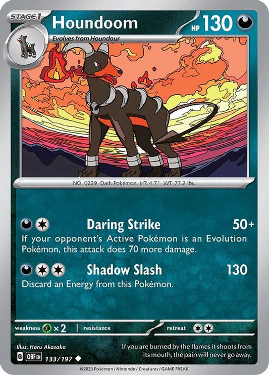 Houndoom 133/197 Uncommon