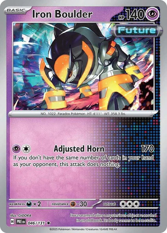 Iron Boulder 046/131 Rare Holo