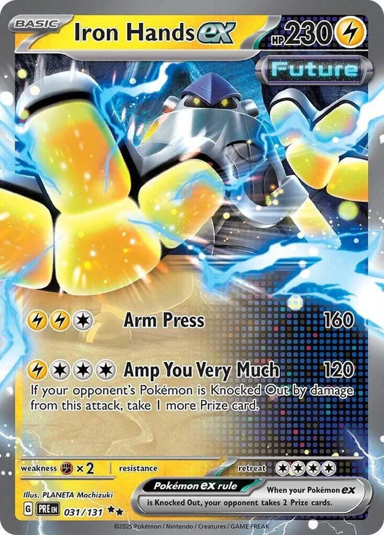 Iron Hands Ex 031/131 Double Rare