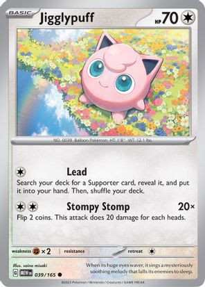 Jigglypuff 039/165 Common