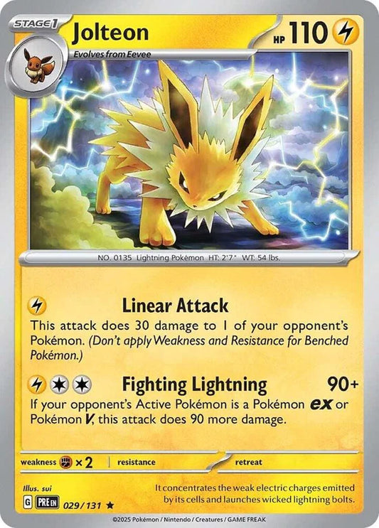 Jolteon 029/131 Rare Reverse Holo