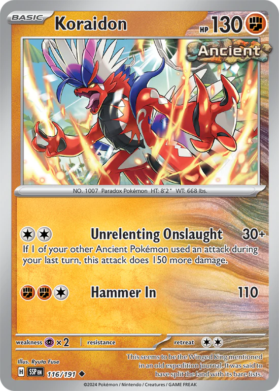 Koraidon 116/191 Uncommon