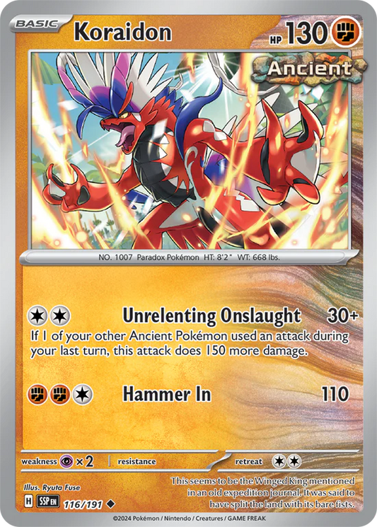 Koraidon 116/191 Uncommon