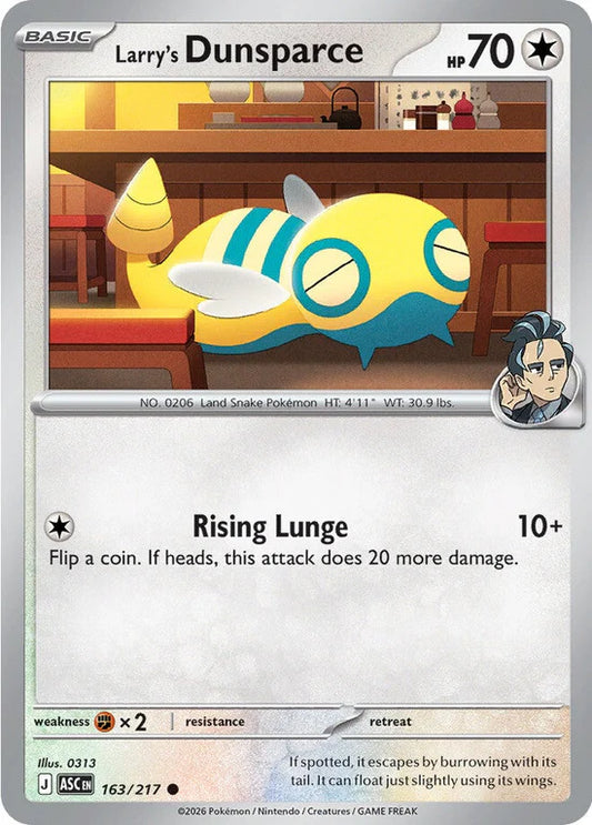 Larry's Dunsparce 163/217 Common