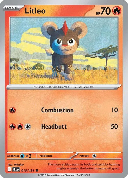 Litleo 015/131 Common Reverse Holo