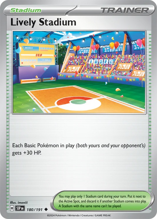 Lively Stadium 180/191 Uncommon