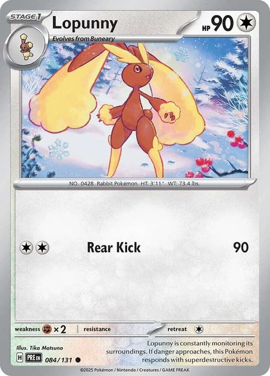 Lopunny 084/131 Common Reverse Holo