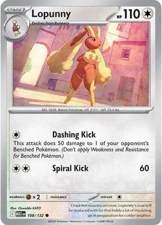 Lopunny 108/132 Common