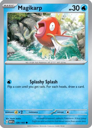 Magikarp 129/165 Common