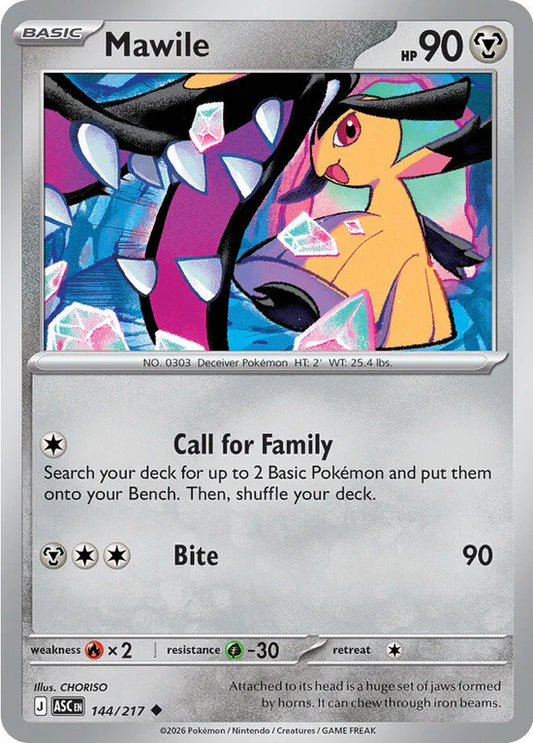 Mawile 144/217 Uncommon