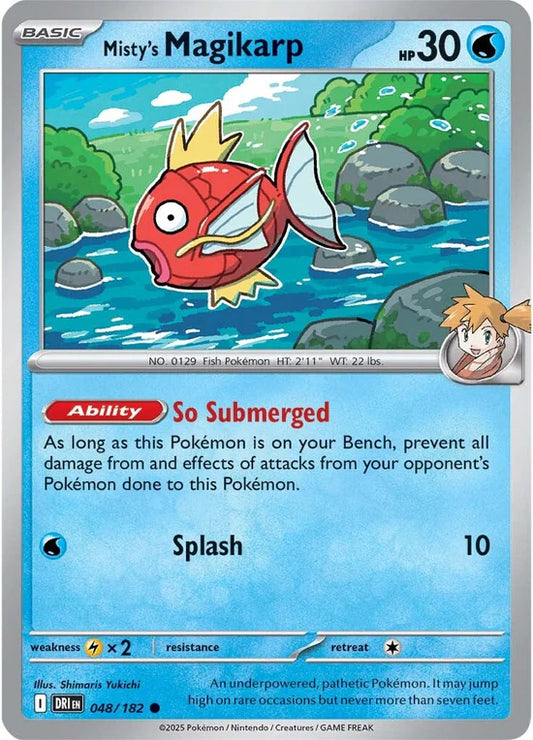 Misty's Magikarp 048/182 Common