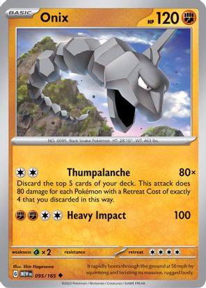 Onix 095/165 Uncommon