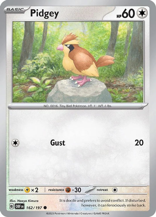 Pidgey 162/192 Common