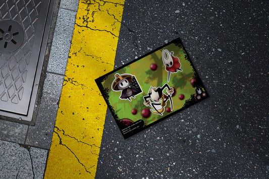 Plantilla de Stickers: Hollow Knight: Silksong