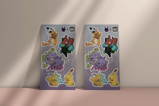 Planilla de Stickers PokeTech
