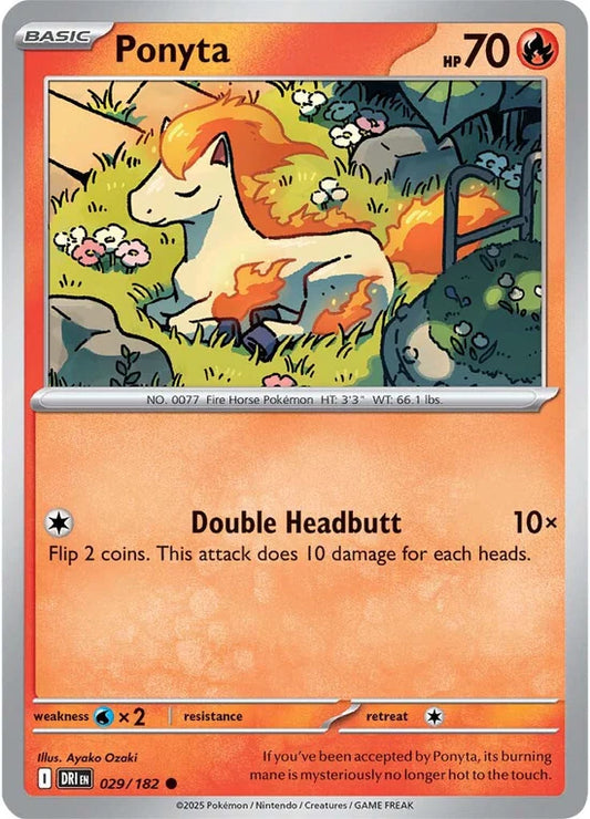 Ponyta 029/182 Common