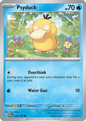 Psyduck 054/165 Common