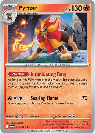 Pyroar 024/132 Uncommon