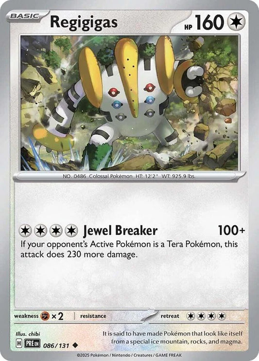 Regigigas 086/131 Uncommon