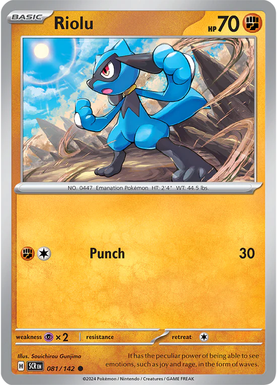 Riolu 081/142 Common